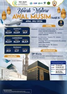 umroh reguler awal musim