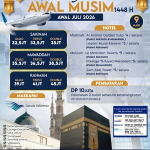 umroh reguler awal musim